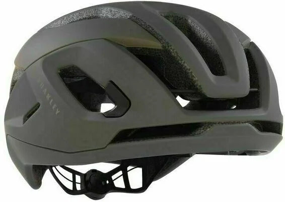 Oakley ARO5 Race Helmet - Dark Gray/Light Carry Cycling & Mountain Bike Gear for Men & Women | Perfect for Road Racing & Off-Road Adventures