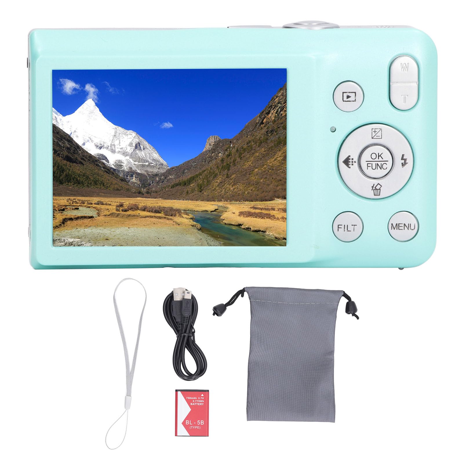 8K Digital Camera for Photography & Vlogging - 68MP High Resolution, 2.7