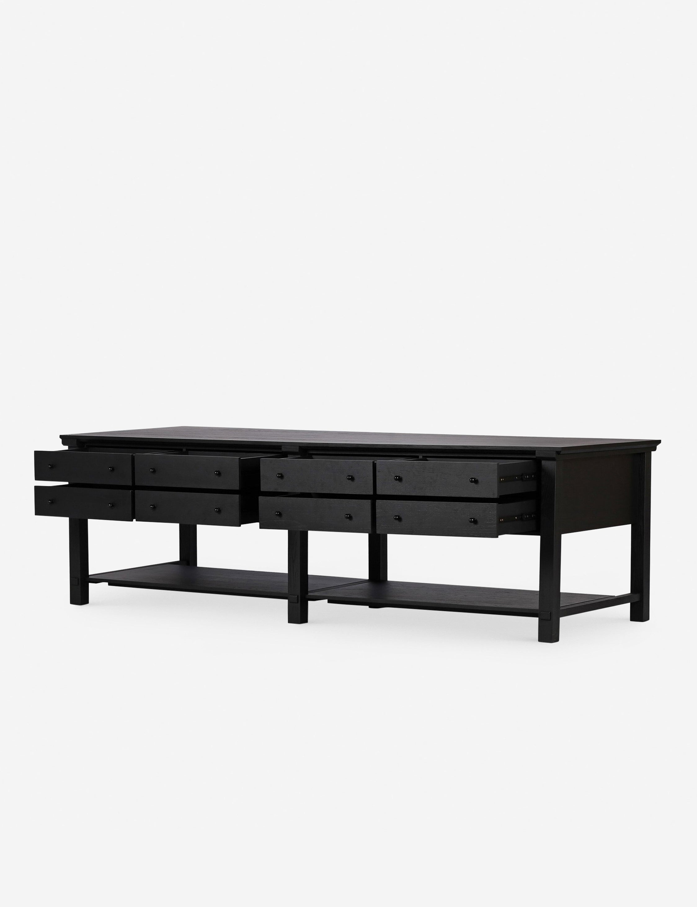 Burke Kitchen Island with Storage - Versatile Rolling Cart for Small Spaces, Perfect for Kitchen, Dining Room, or Office Organization