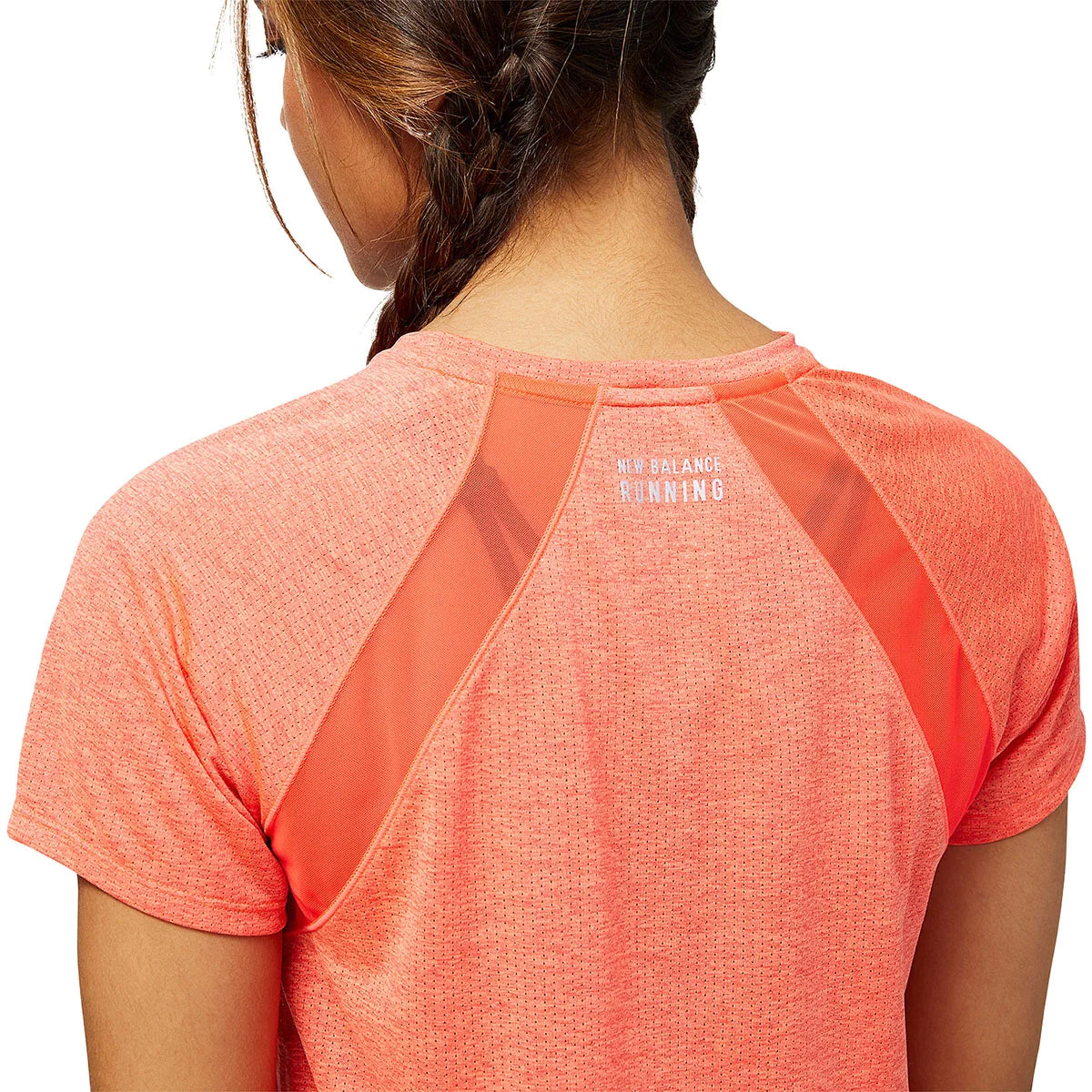 New Balance Impact Run Short Sleeve Women's Running Shirt - Lightweight Moisture-Wicking Activewear for Jogging, Gym & Outdoor Workouts