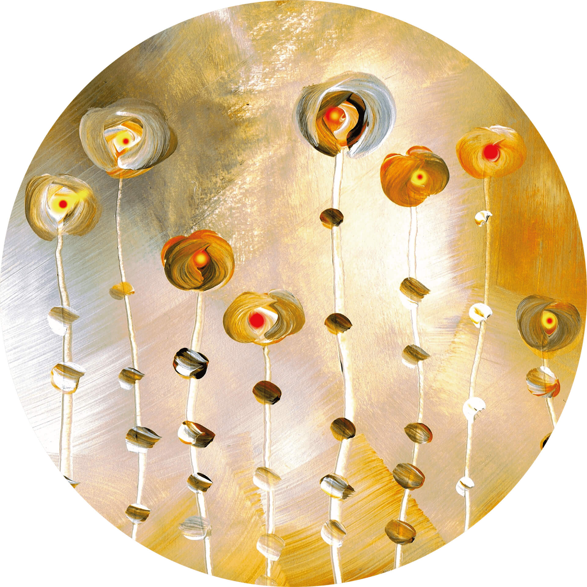 Golden Eye Wall Mural 5486 - Premium Self-Adhesive Wallpaper for Home & Office Decor - Perfect for Living Rooms, Bedrooms, and Commercial Spaces