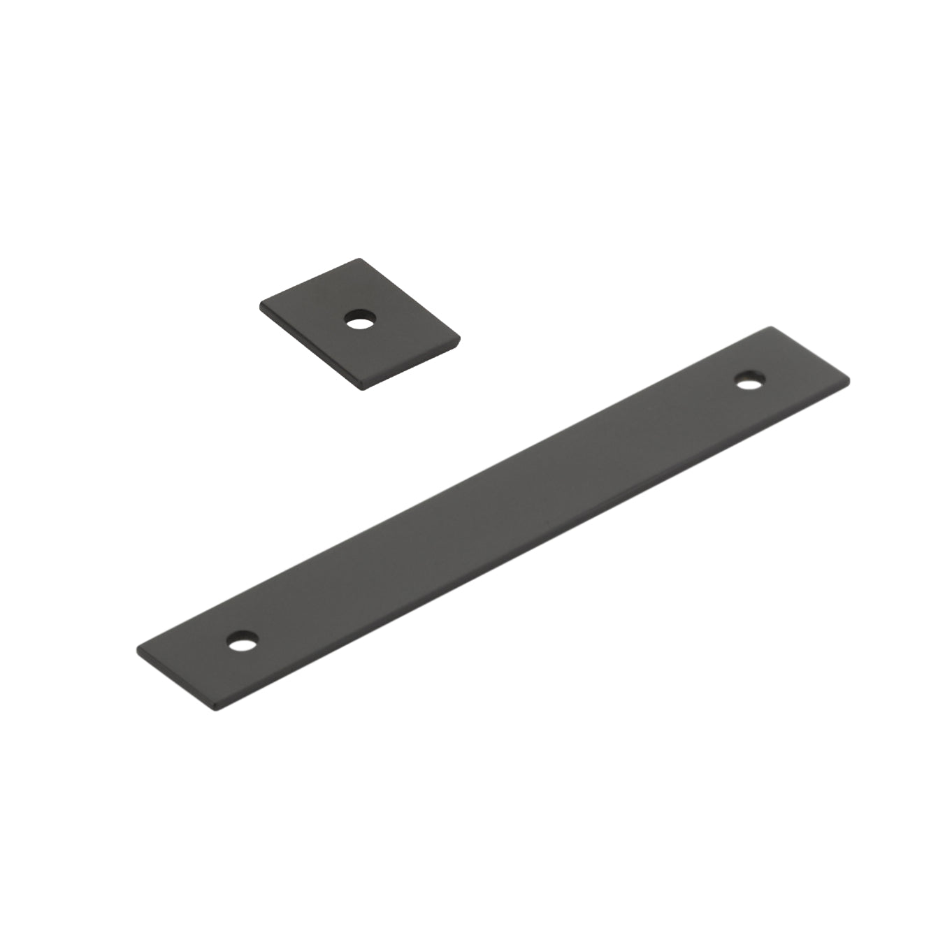 Matte Black Maison Drawer Pull Backplates - Elegant Cabinet Hardware for Kitchen & Bathroom Renovation | Modern Home Decor Upgrade