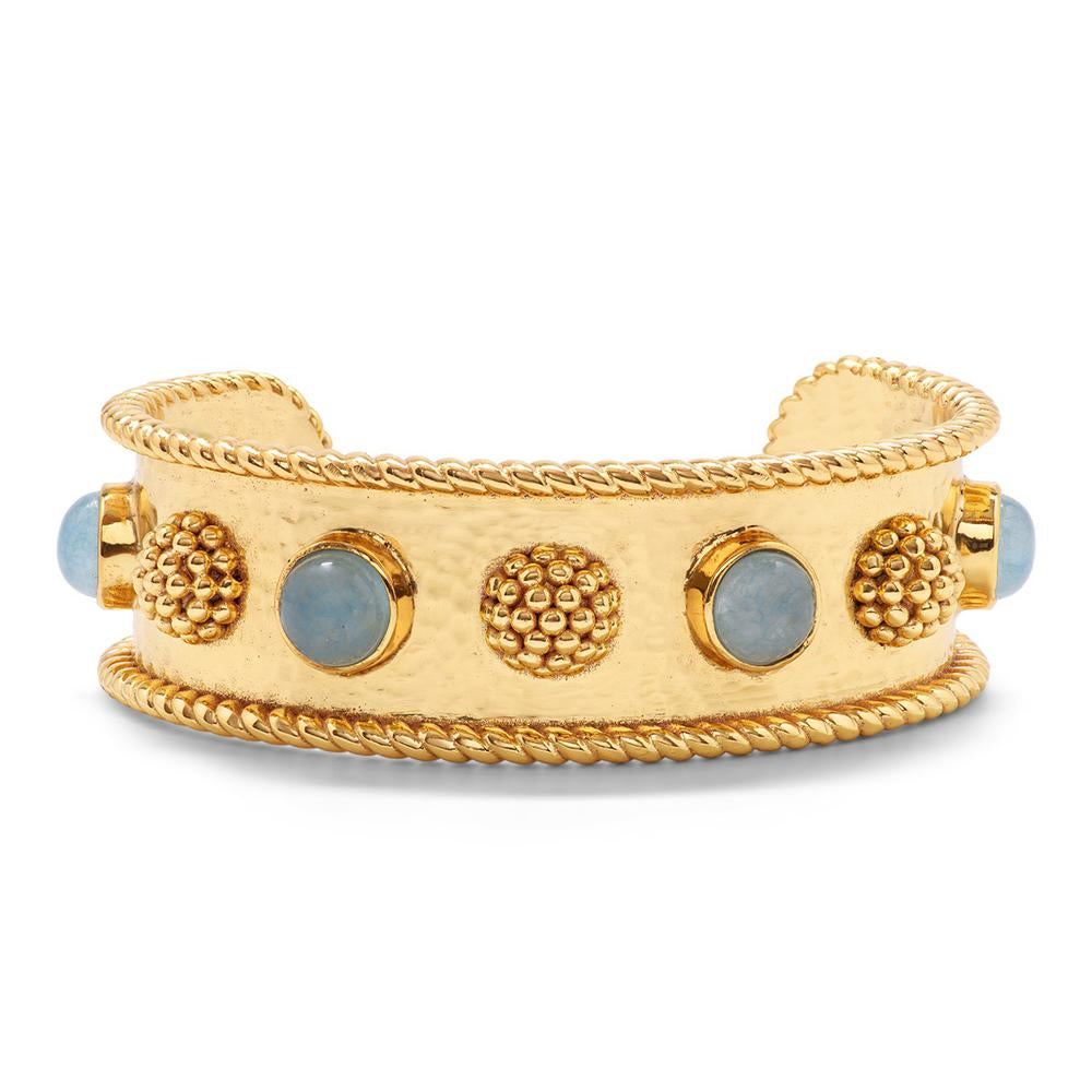 Capucine De Wulf Berry Gem Cuff Bracelet - Elegant Beaded Fashion Jewelry for Women - Perfect for Parties, Weddings & Special Occasions