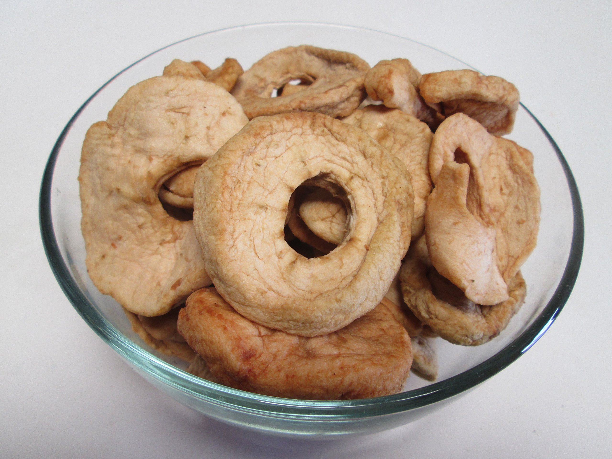 Organic Dried Apple Rings - 3 lb Bag | No Sugar Added, All Natural Snack | Healthy Snacks for Kids, Hiking & On-The-Go | by Candymax