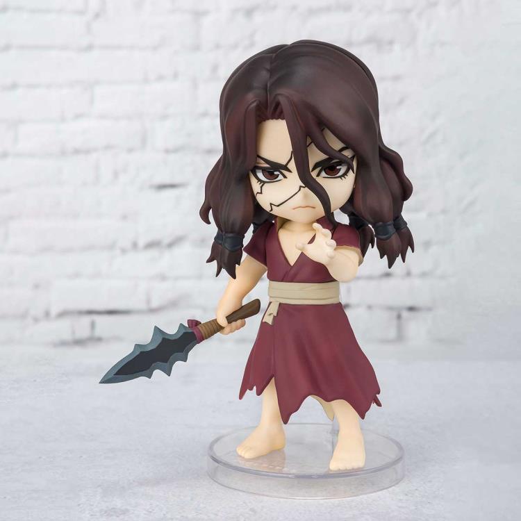 Bandai Figuarts Mini #079 Dr. Stone Tsukasa Shishio Action Figure - Anime Collectible for Display & Cosplay | Perfect for Fans, Gifts & Shelf Decor