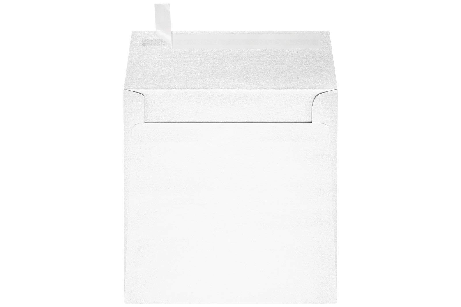Premium LUXPaper Square Invitation Envelopes 6x6 Inches - Self-Seal Peel & Press Design - 81lb Text Weight Crystal Metallic Finish - Pack of 500 for Weddings, Parties, Business Events & Special Occasions