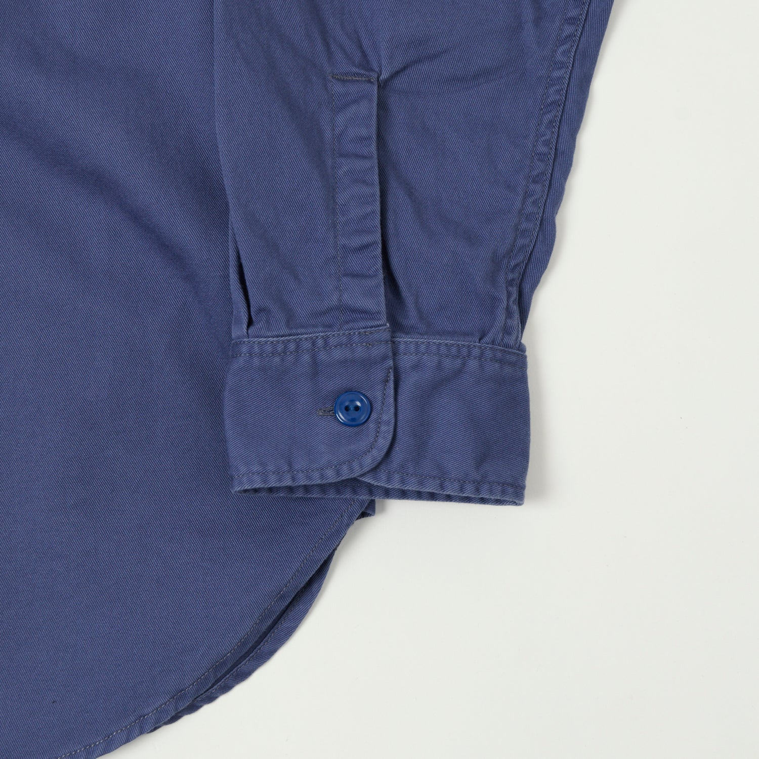 Full Count 4087 Twill Work Shirt - Premium Cotton Denim Shirt for Men in Navy Blue | Durable Workwear for Construction, Farming & Outdoor Activities