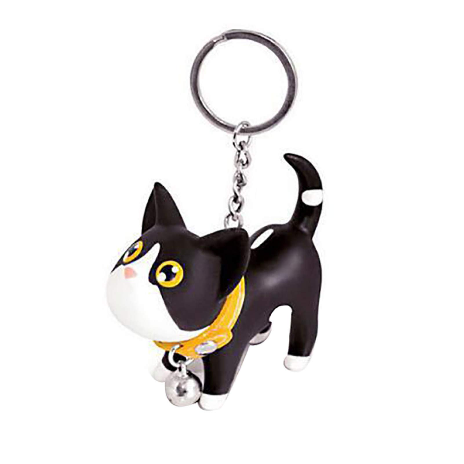 Creative Cartoon Cat Keychain - Cute Animal Pendant Key Ring for Women & Men, Car Keys & Bag Accessories - Perfect Gift for Cat Lovers, Home & Office Decor