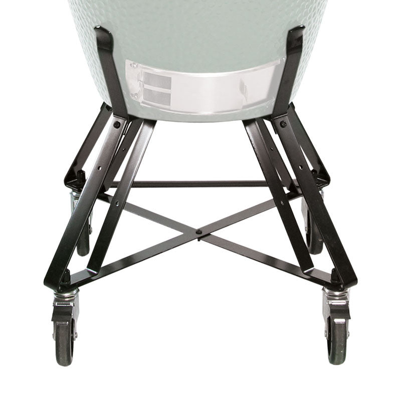 Big Green Egg Nest for Medium EGG - Heavy Duty Grill Stand with Locking Casters | Outdoor Cooking Accessory for BBQ, Smoking & Grilling
