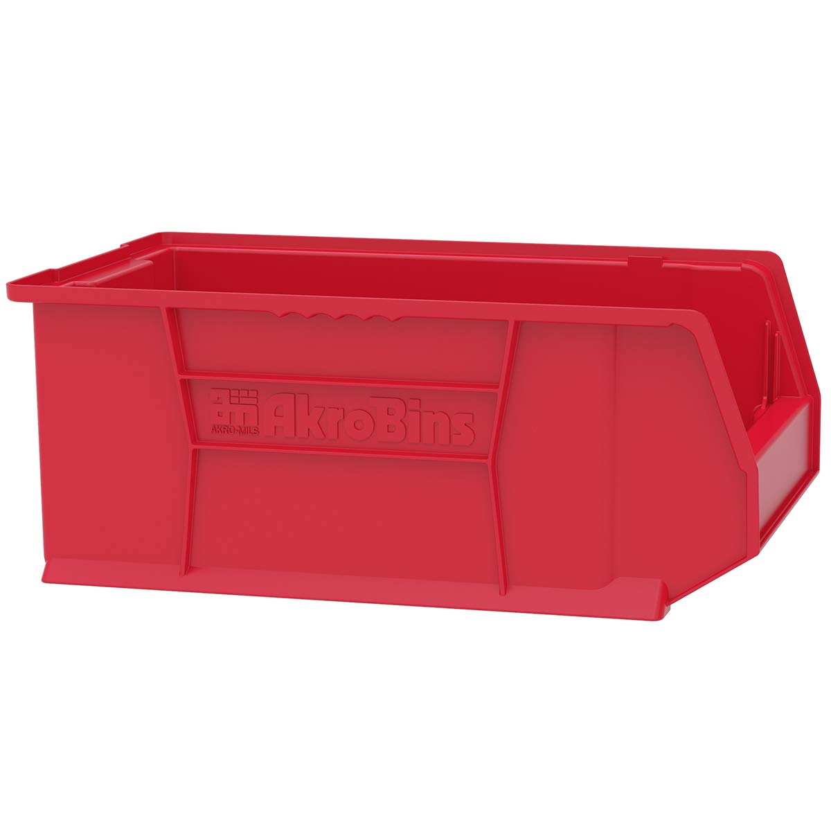 Akro-Mils 30281 Super-Size AkroBins Plastic Storage Bins - 3-Pack Stackable Organizer Bins for Garage, Classroom, Warehouse (20