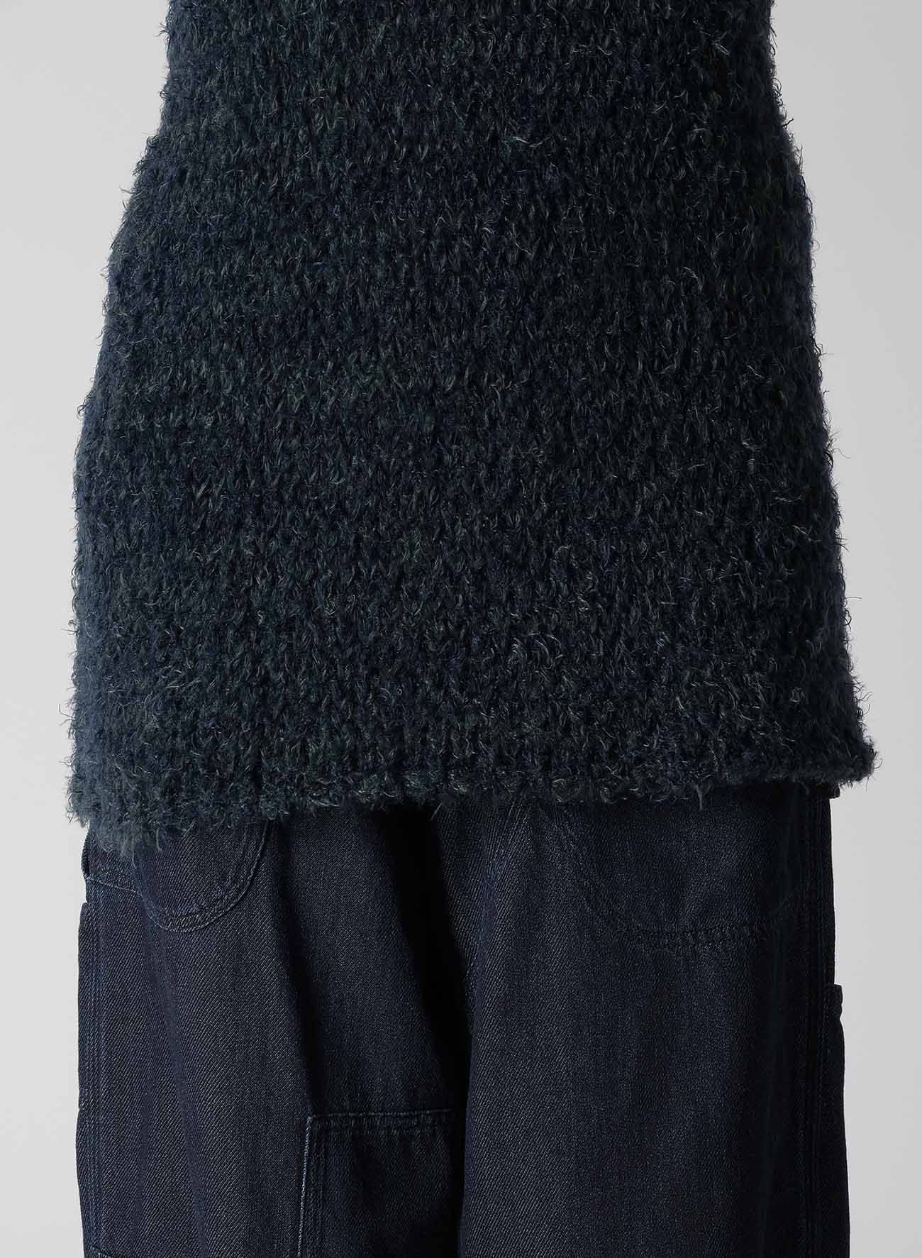 Combi Color Jersey V-Neck Compact Knit Vest for Women - Lightweight & Breathable Layering Top for Casual Wear & Office Outfits