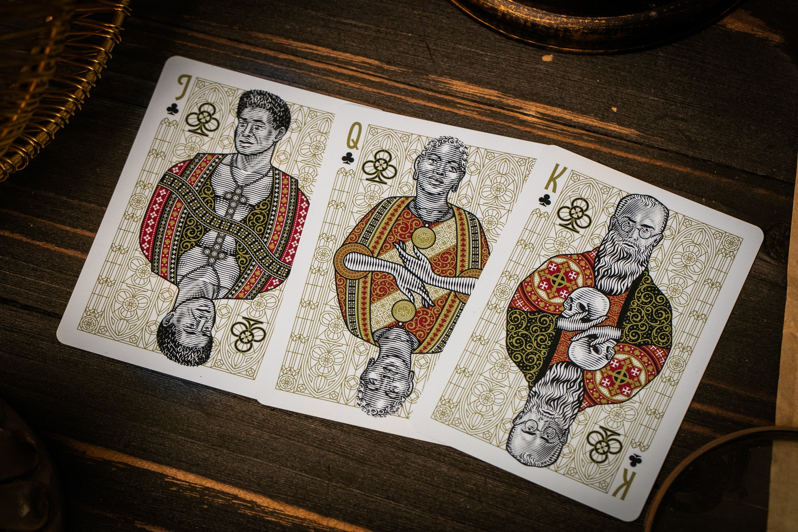 Premium The Cross Playing Cards - Maroon Martyrs Edition | Elegant & Durable Deck for Poker, Magic Tricks & Collectors | Perfect for Game Nights, Gifts & Cardistry