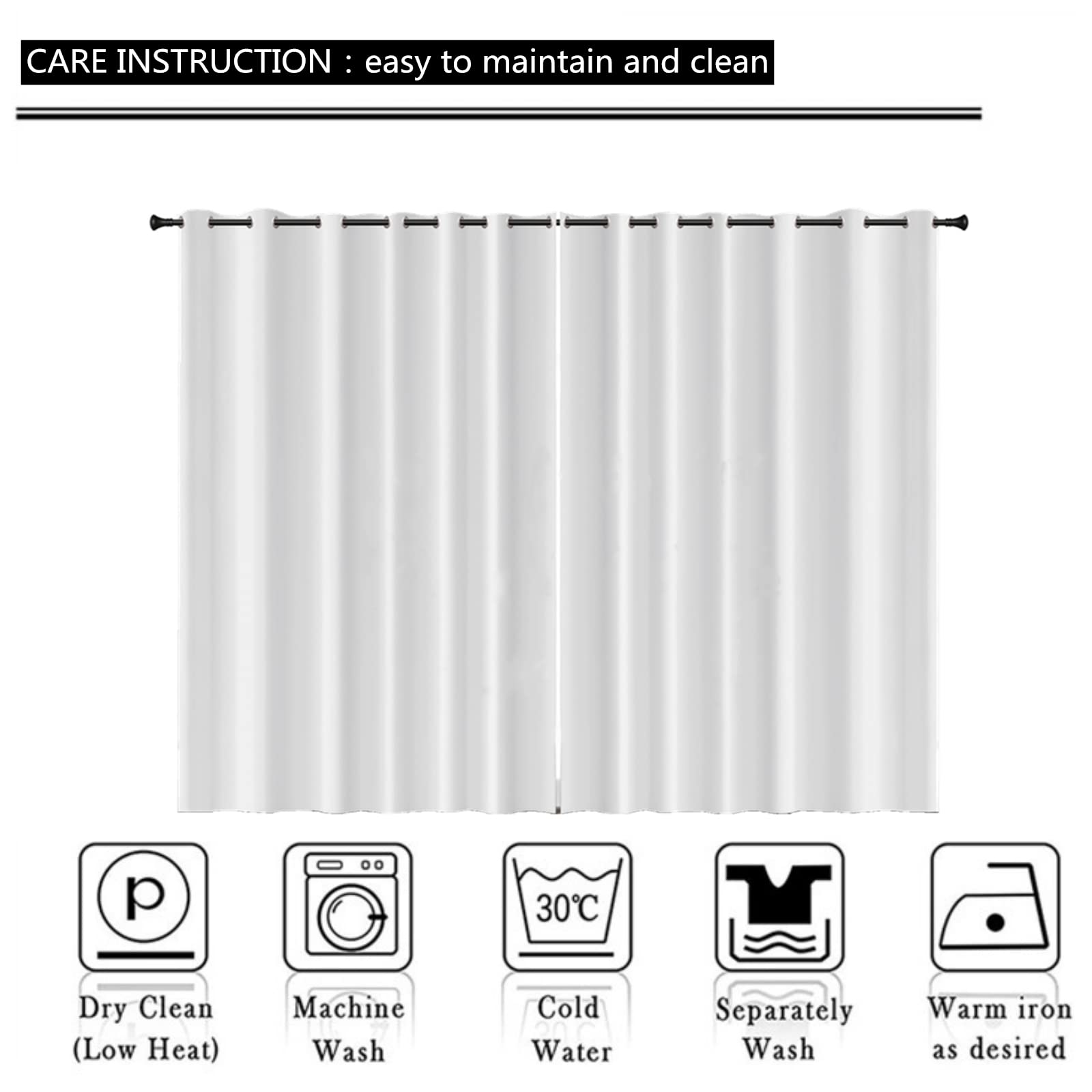 Aztec Feather Blackout Curtains - Native American 3D Printed Drapes with Grommet Top, Thermal Insulated Window Panels for Bedroom & Living Room (63