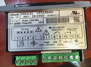 Dixell XR03CX 4N0F1 NRE #168019 Digital Temperature Controller - Commercial Refrigeration & HVAC System Control