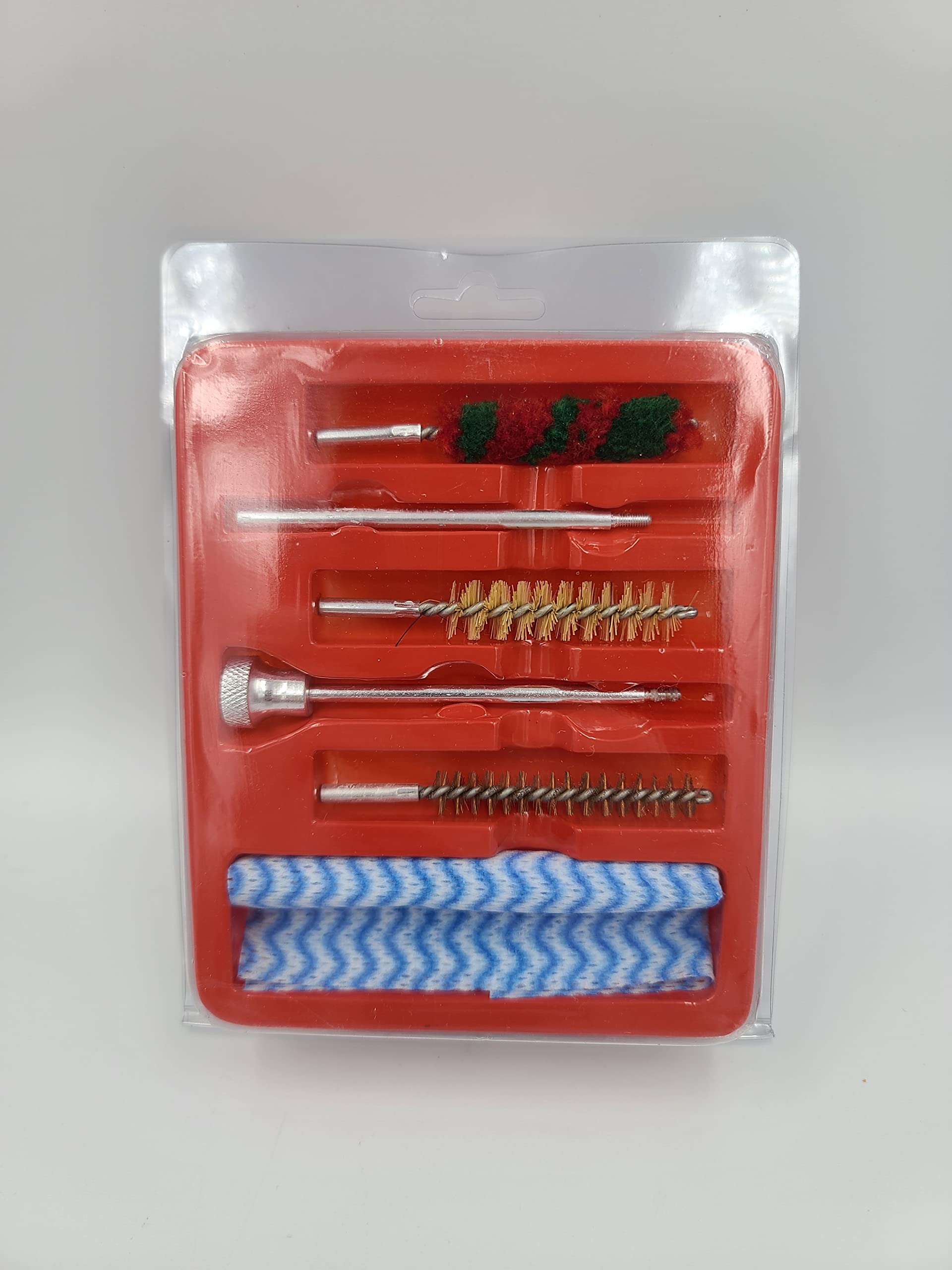 Premium Gun Cleaning Kit - 2 Pack with 3 Brushes & Microfiber Cloth for Rifle, Pistol & Shotgun Maintenance | Perfect for Hunting, Shooting Range & Firearm Care