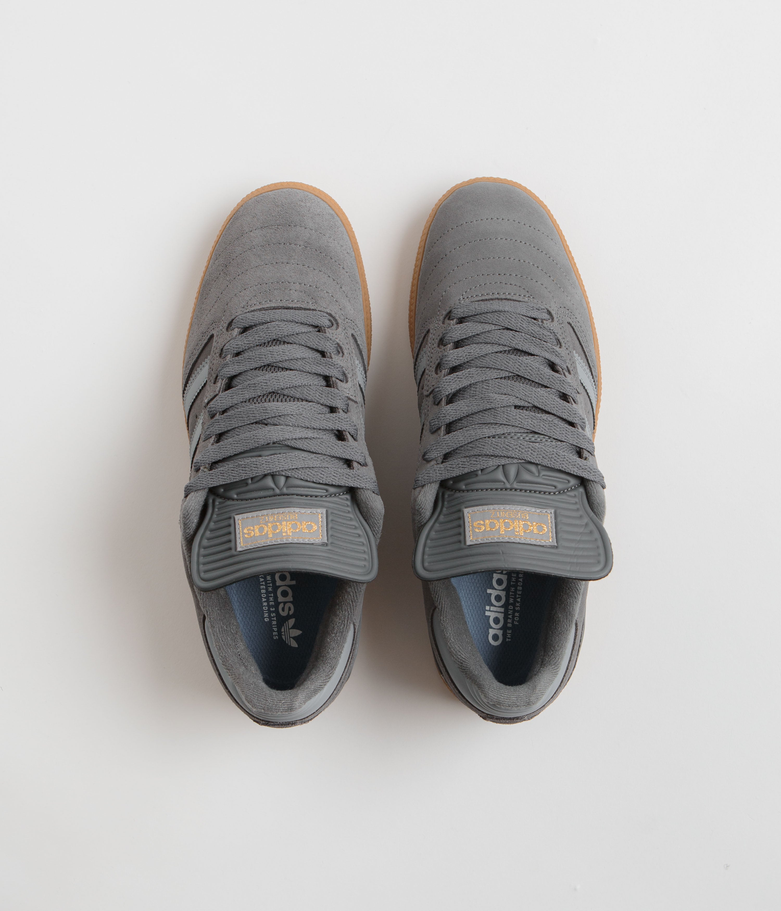 Adidas Busenitz Skate Shoes for Men - Grey Five, Grey Three & Gold Metallic Colors | Durable & Comfortable for Skateboarding & Casual Wear