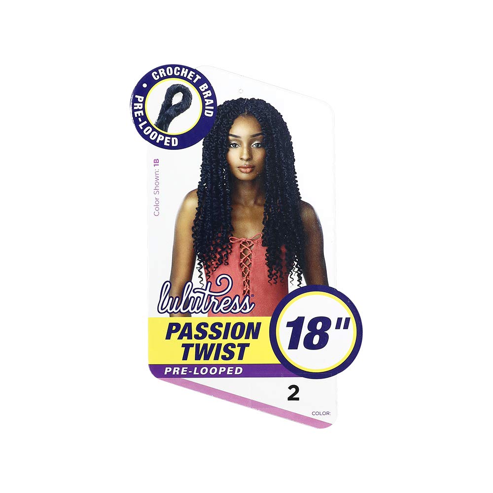 Sensationnel Lulutress Passion Twist Crochet Braids 18
