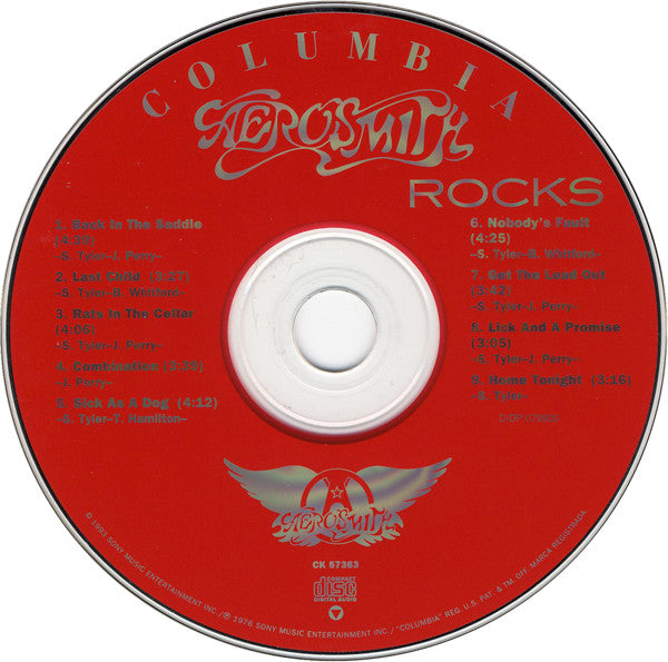 Aerosmith Rocks CD Album Reissue - Near Mint or Mint Condition - Perfect for Collectors & Classic Rock Fans