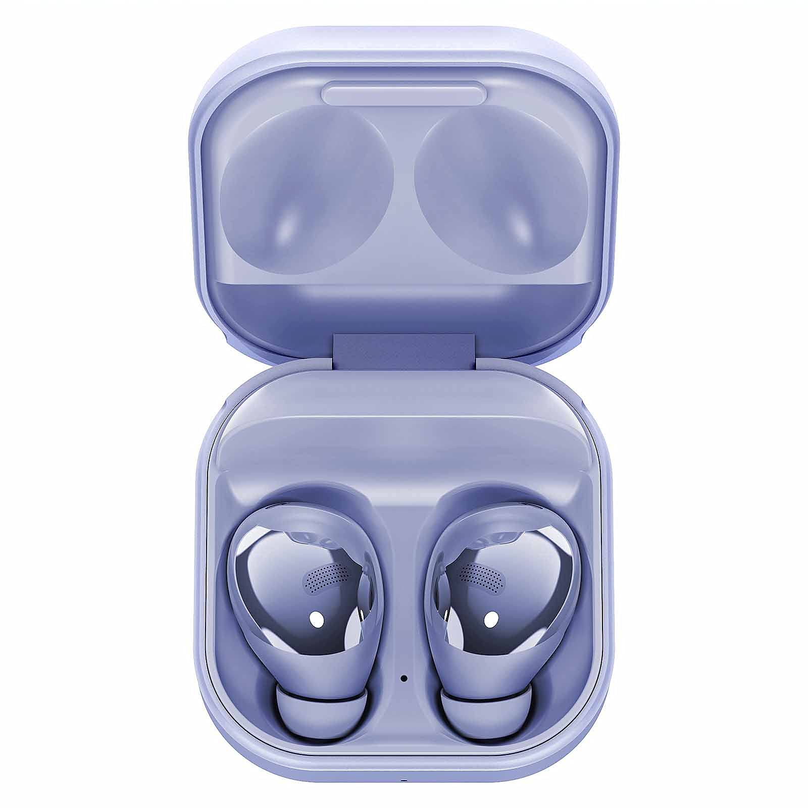 UrbanX Street Buds Pro Wireless Earbuds - True Wireless Bluetooth 5.0 Earbuds with Noise Isolation, Hi-Fi Sound, IPX5 Sweatproof, 24H Playtime with Charging Case - Compatible with iPhone/Android/Samsung (Purple) - Perfect for Gym, Running, Commuting & Workouts