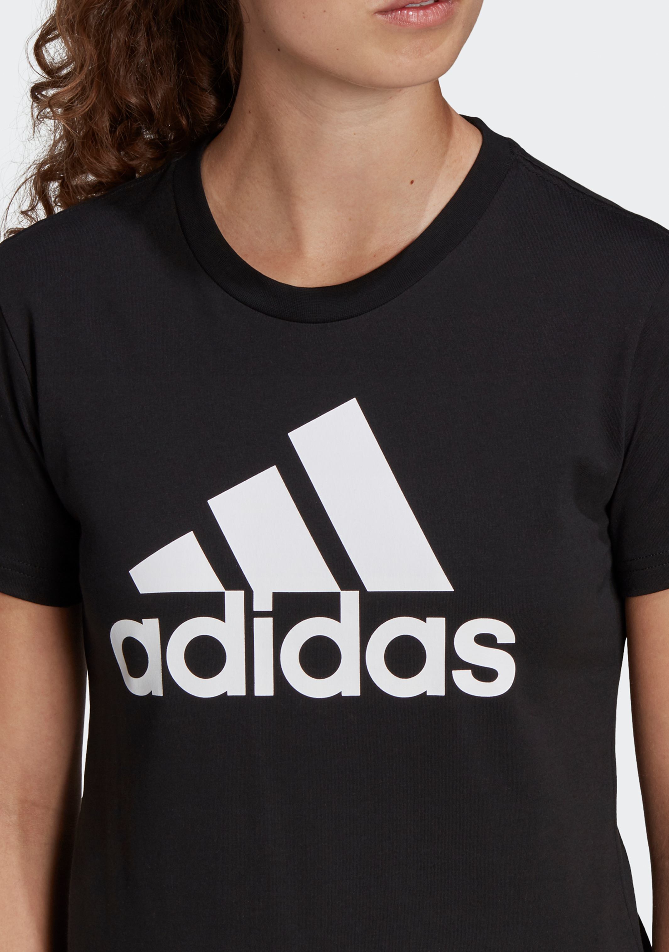 Adidas Women's BL Loungewear ESS Tee - Comfortable Casual T-Shirt for Relaxing at Home, Yoga & Everyday Wear - GL0722
