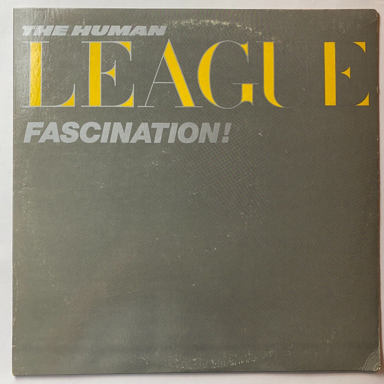 The Human League Fascination! 1983 Original Vinyl Record - Perfect for Music Collectors & 80s Retro Enthusiasts - Great for Home Listening, DJ Sets & Vintage Music Collections