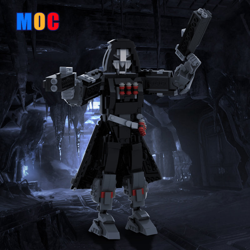 Gobricks MOC 137705 Reaper Building Blocks Set - Creative DIY Construction Toy for Adults & Kids - Perfect for Home Decoration, Gift Giving & Collectible Display