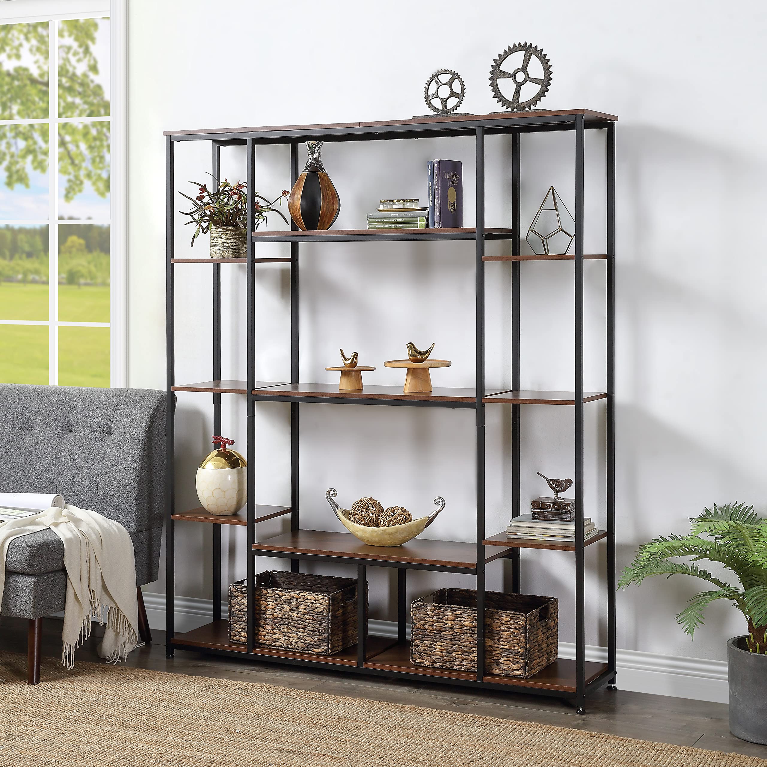 Merax 5-Tier Bookcase - 70.9