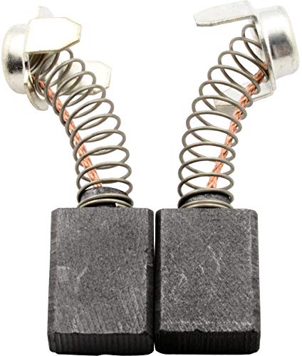 High-Quality Carbon Brushes 0923_Hitachi_C 13 for Hitachi C 13 Power Tools - with Spring, Cable & Connector - Replacement for 999036, 999038 & 999071 - Perfect for Woodworking, Metal Cutting & DIY Projects