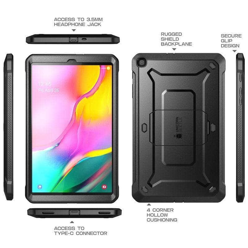 Samsung Galaxy Tab A 10.1 (2019) T510 Shockproof Case - SUPCASE UB Pro Rugged Protective Cover with Built-in Screen Protector for Kids, Outdoor & Travel Use