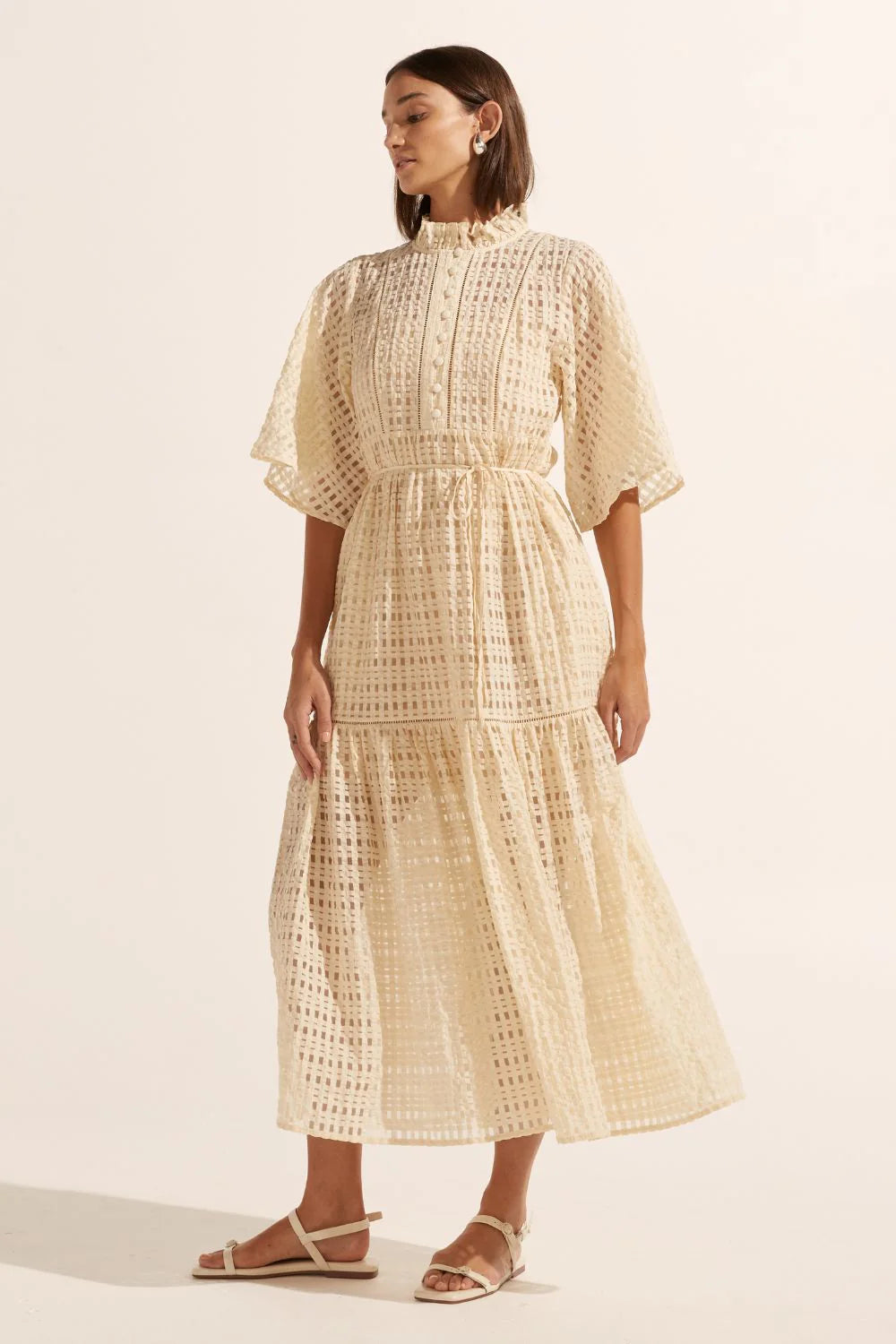 Zoe Kratzmann Women's Floral Print Wrap Dress - Elegant Midi Dress for Summer, Office Wear & Special Occasions