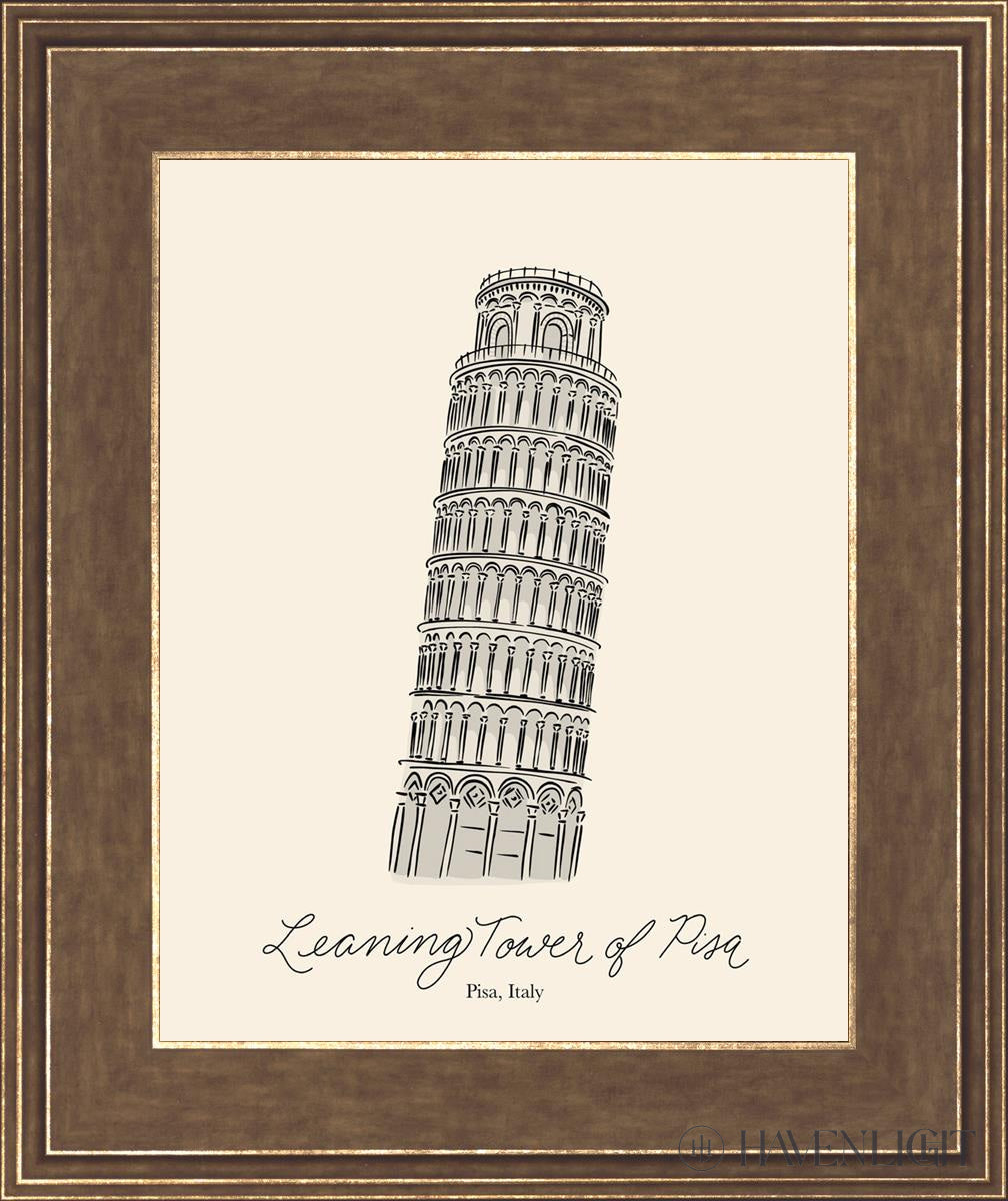 Leaning Tower of Pisa Italy Souvenir - Miniature Landmark Replica for Home Decor, Office Desk Display & Travel Memorabilia