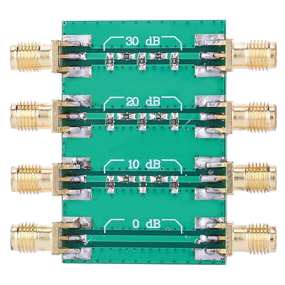 4.0GHz RF Fixed Attenuator SMA Female to Female - High Frequency Signal Reduction Module for Ham Radio, Cellular & Wireless Communication Systems