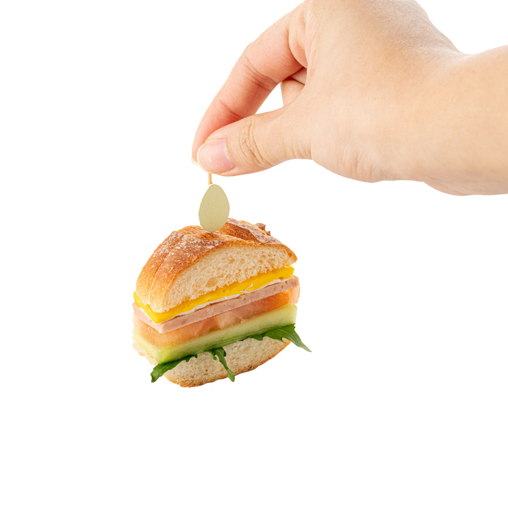 Bamboo Egg Skewers 3.5 Inch - 1000 Count Box for BBQ, Picnic, Party, and Catering Use