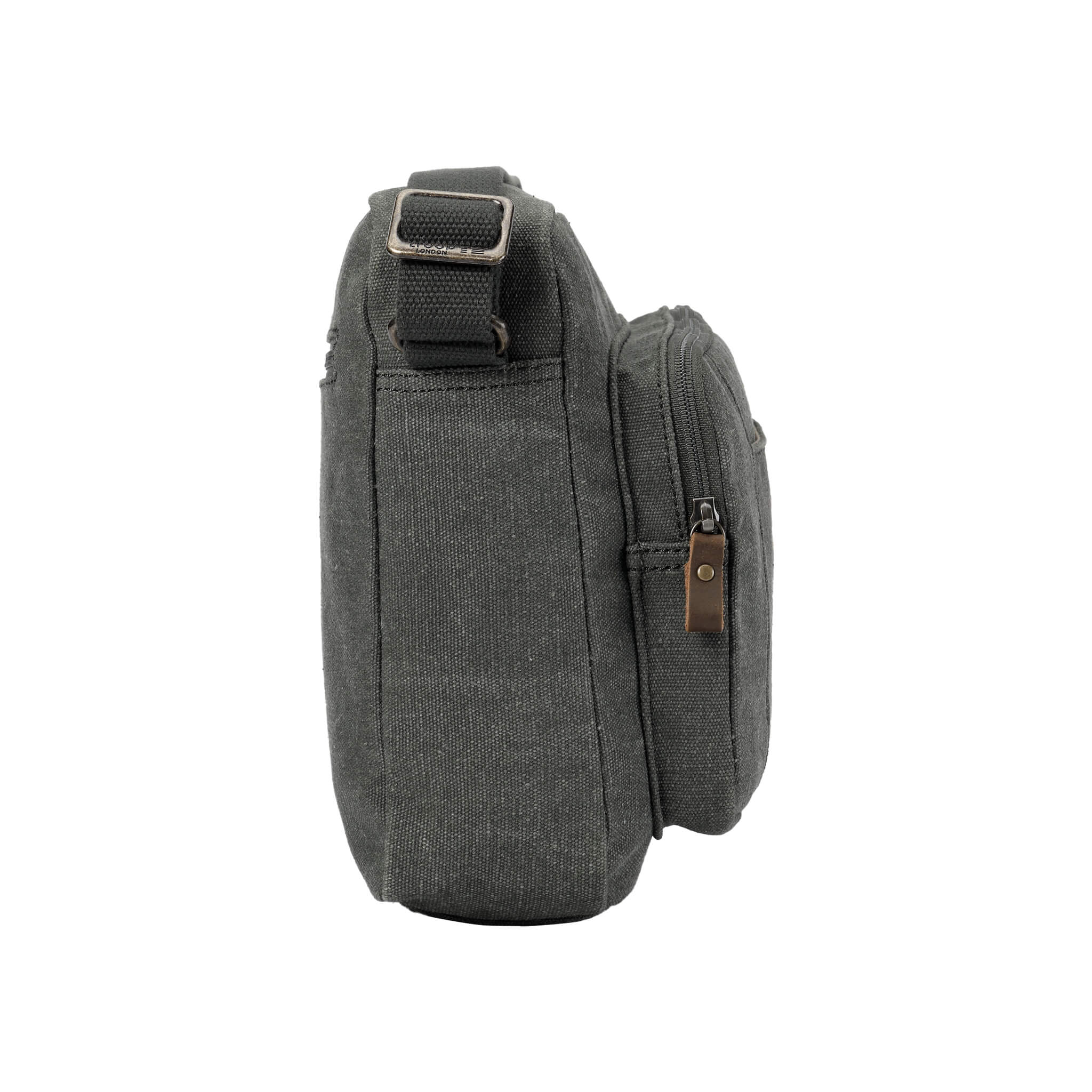 Troop London Classic Canvas Crossbody Bag for Men & Women - Stylish & Durable Messenger Bag for Travel, Work & Everyday Use