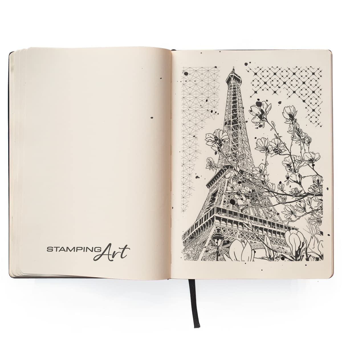 Le Magnolia Clear Stamps - Notre Vie - Ciao Bella Floral Rubber Stamps for Card Making, Scrapbooking & DIY Crafts | Perfect for Wedding Invitations, Journals & Handmade Greeting Cards