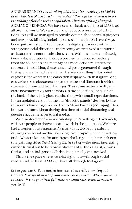 The Future of the Museum: 28 Insightful Dialogues by András Szántó - Essential Reading for Museum Professionals, Art Historians & Cultural Enthusiasts