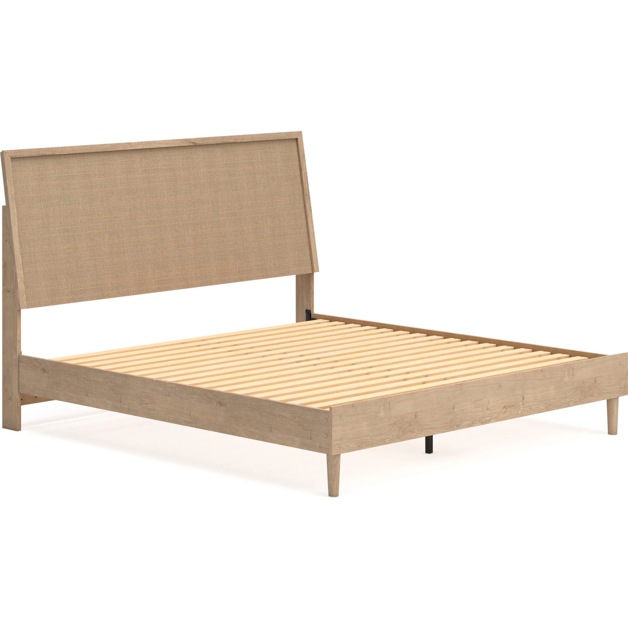 Cielden Modern Platform Bed Frame - Queen Size, Sturdy Wooden Slat Support, Easy Assembly, Minimalist Design for Bedroom - Perfect for Small Spaces, Apartments & Guest Rooms