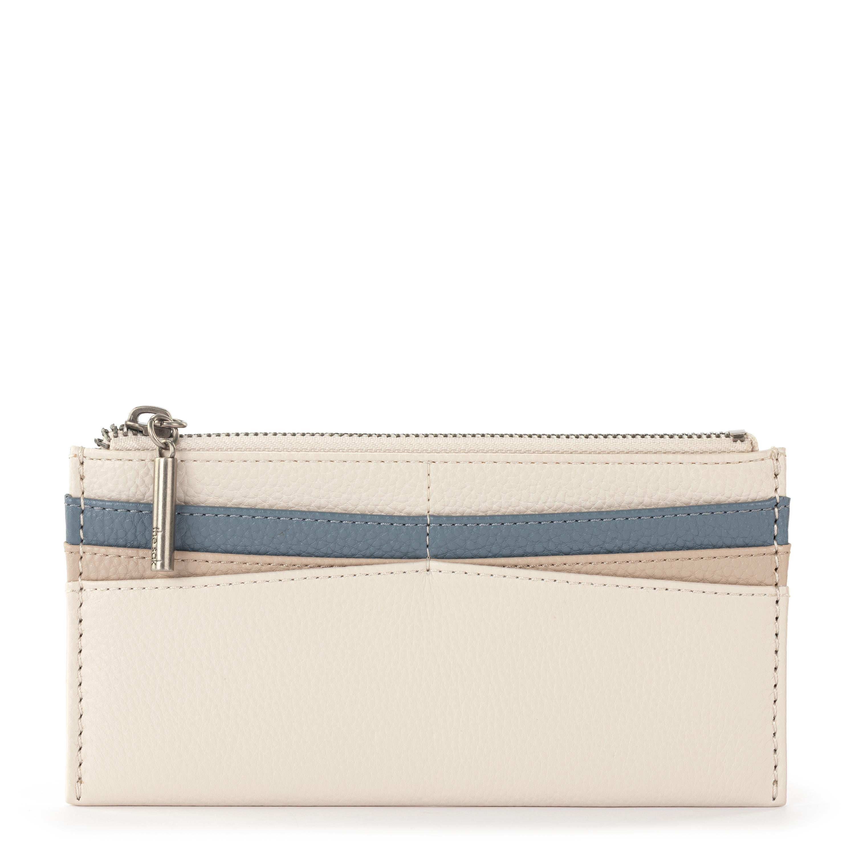 Neva Large RFID Blocking Card Wallet for Women - Slim Leather Credit Card Holder with Multiple Slots - Perfect for Travel, Business & Everyday Use
