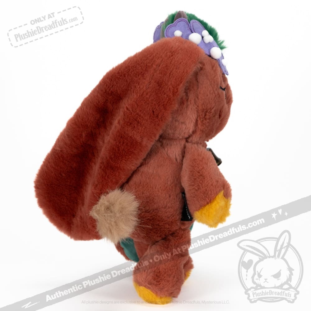 Plushie Dreadfuls Taurus Rabbit Stuffed Animal - Soft Zodiac Plush Toy for Taurus Birthday Gifts, Cute Collectible for Kids & Adults, Perfect for Home Decor, Bedroom Cuddling, and Astrology Lovers