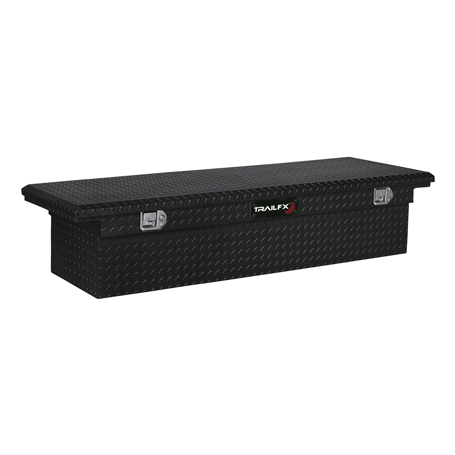 TFX Toolbox TrailFX 120722 72-Inch Black Single Crossover Tool Box - Durable Storage for Truck Beds, Work Vans & Off-Road Vehicles