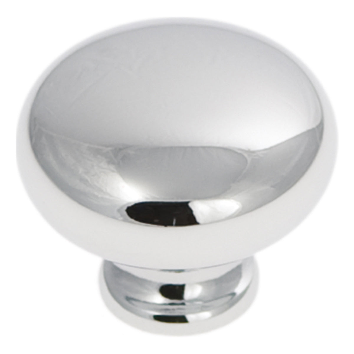 1-1/4 Inch Chrome Cabinet Knob - Rust-Resistant Hardware for Kitchen, Bathroom & Furniture - Perfect for Drawers, Cabinets & DIY Home Decor