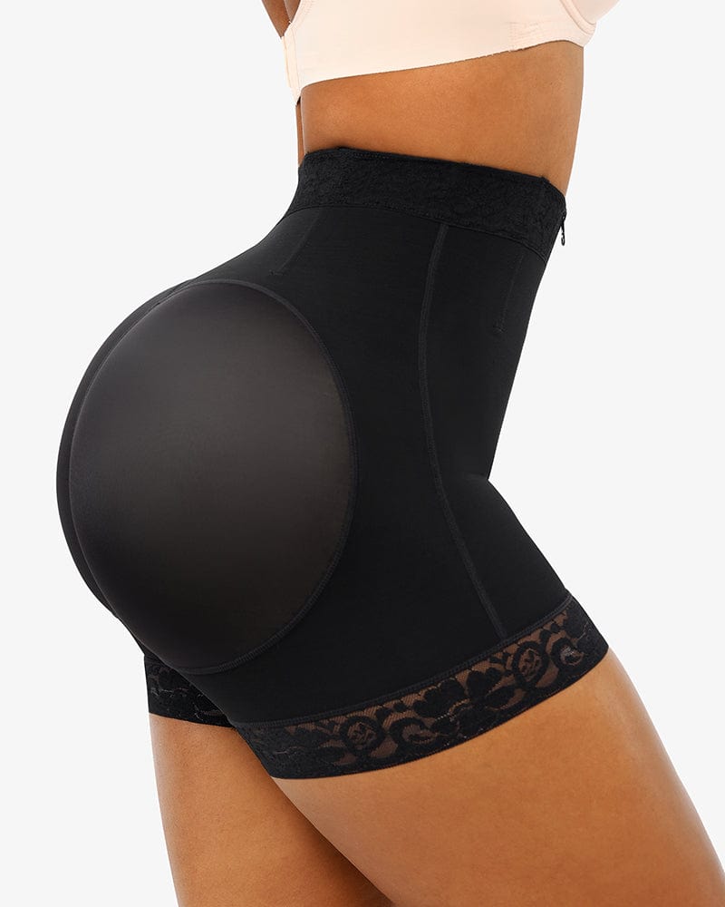 AirSlim® Lace Steel Boned Butt Enhancer - Shapewear for Women, Waist Trainer & Hip Lift Underwear | Perfect for Body Shaping, Special Occasions & Everyday Wear