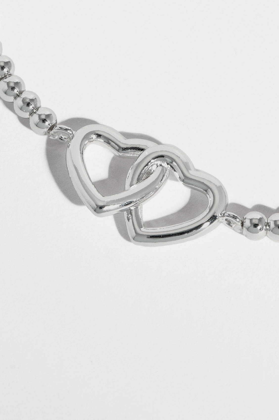 Interlinked Hearts Sienna Bracelet for Women - Romantic Couple Friendship Jewelry Gift for Valentine's Day, Anniversary & Special Occasions