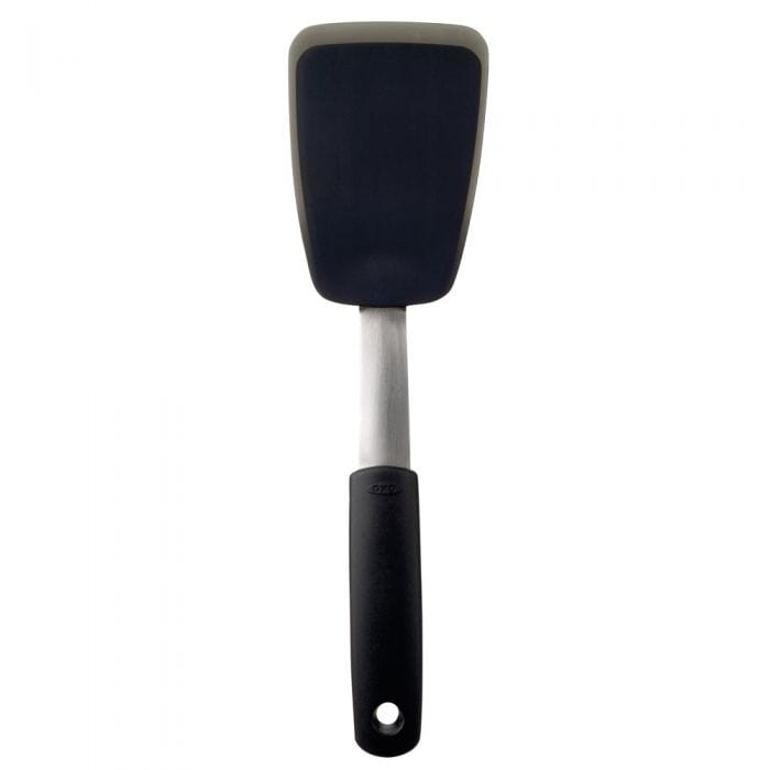 OXO Silicone Flexible Spatula - Heat-Resistant Kitchen Utensil for Baking, Cooking & Mixing - Perfect for Non-Stick Pans, Bowls & Food Prep