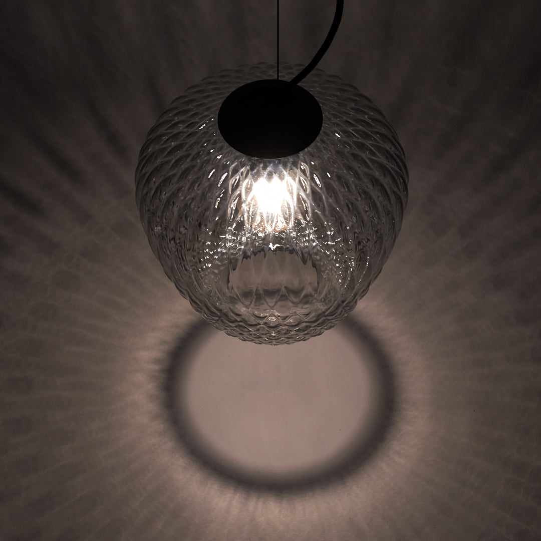 Blown SW3 Pendant Light - Modern Glass Hanging Fixture for Dining Room, Kitchen Island & Bedroom Decor