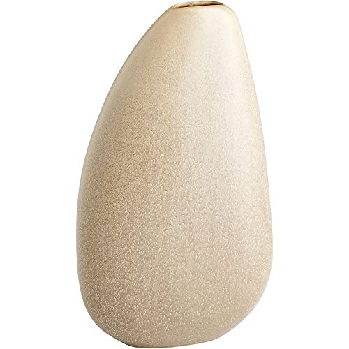 Cyan Design 10835 Galvanic Metal Vase - 17 X 10 Inch Modern Decorative Flower Vase for Home, Office & Wedding Decor