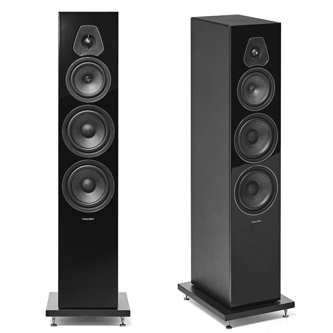 Sonus Faber Lumina V 3-Way Floorstanding Speakers (Pair) - High-End Audiophile Home Theater & Music Listening System