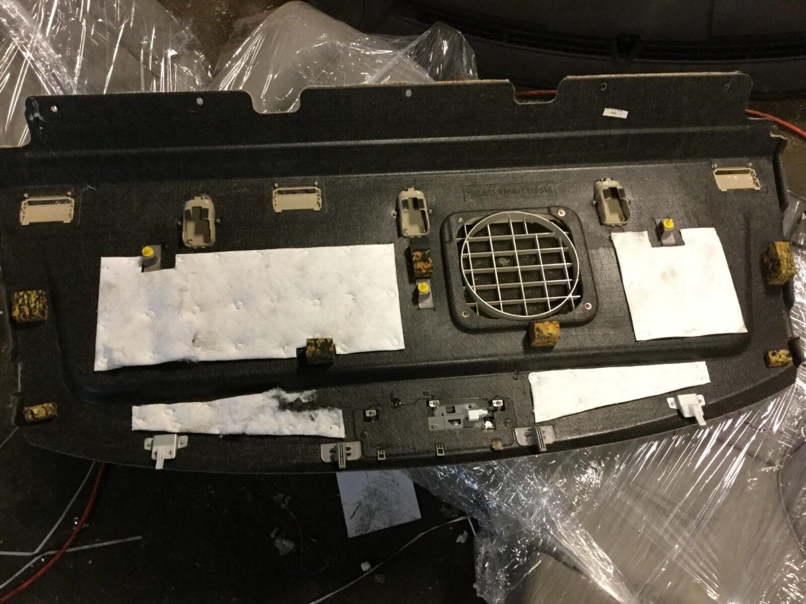 2006-2010 Hyundai Azera OEM Rear Deck Shelf Trim Panel Speaker Cover - Perfect for Car Audio Upgrades & Interior Restoration