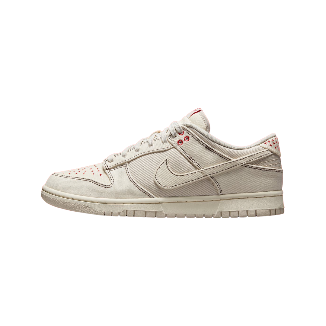 Nike Dunk Low Sashiko Light Orewood Brown Sneakers - Men's Casual Shoes for Streetwear & Everyday Wear | Perfect for Urban Fashion & Comfortable Walking