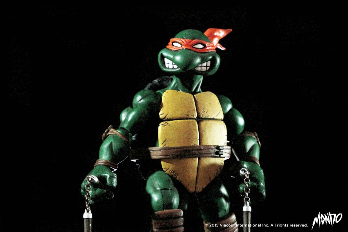 Michelangelo 1/6 Scale Collectible Action Figure - TMNT Collectible for Display & Gifts - Perfect for Home Decor, Office Display & Fan Collections